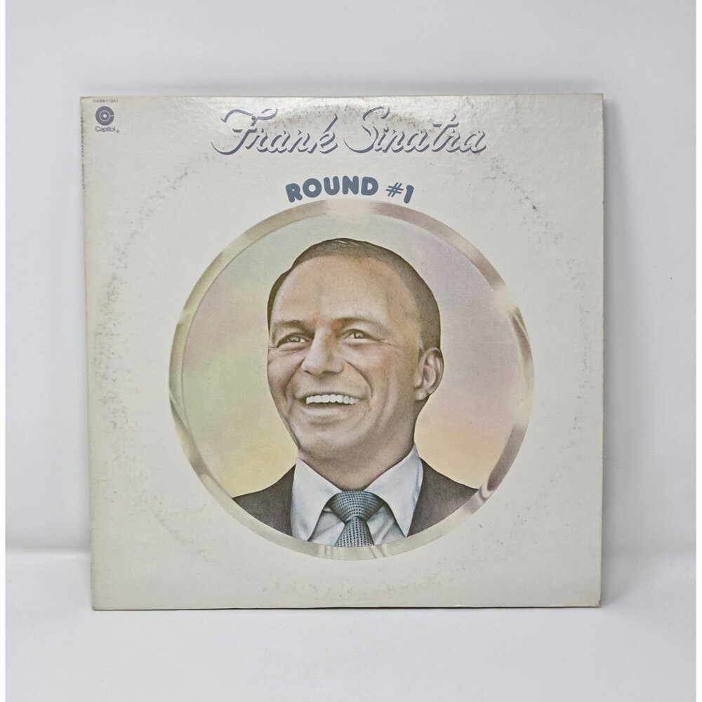 Frank Sinatra Round #1 2LP Vinyl 1974 Capitol SABB-11357 Gatefold VG+